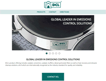 Tablet Screenshot of dcl-inc.com